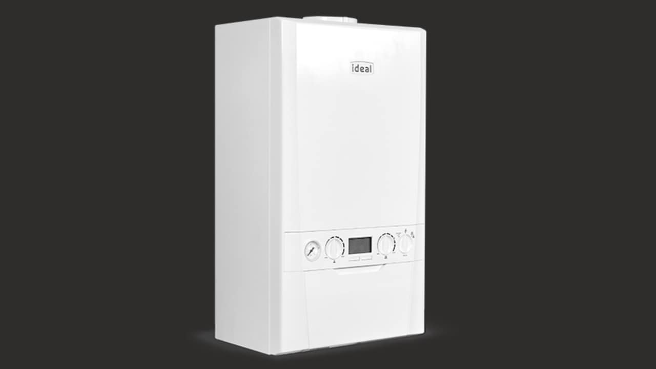 The Ideal Logic+ Combi boiler can heat up to 20 radiators and provides hot water on demand.