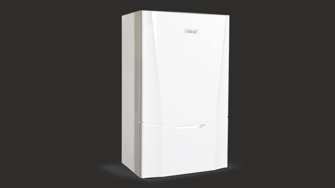 The Ideal Vogue combi boiler is A-rated for efficiency.