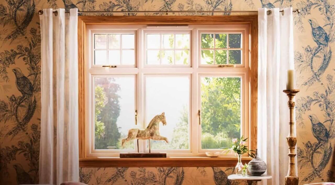 CR Smith double glazing windows decorative horse on sill