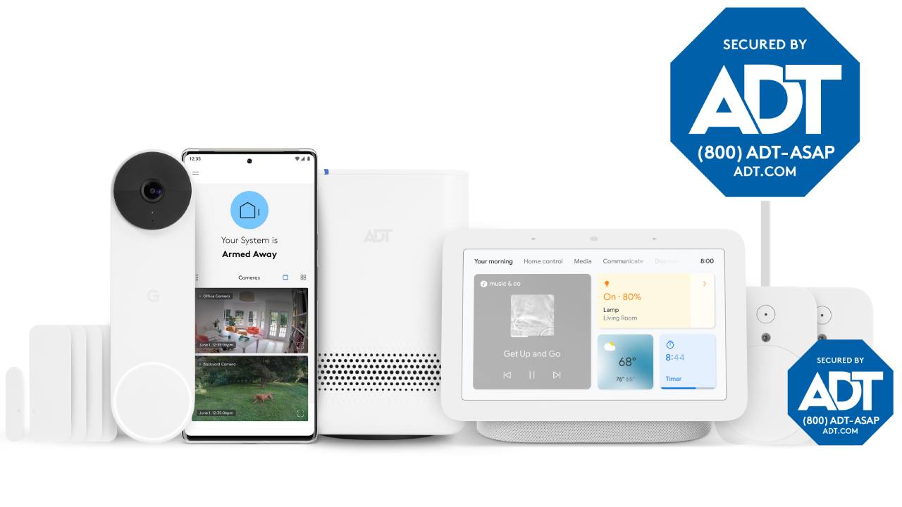 ADT home security system package