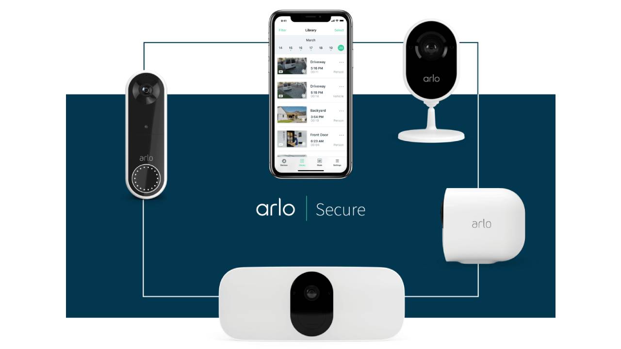 Arlo home security system components