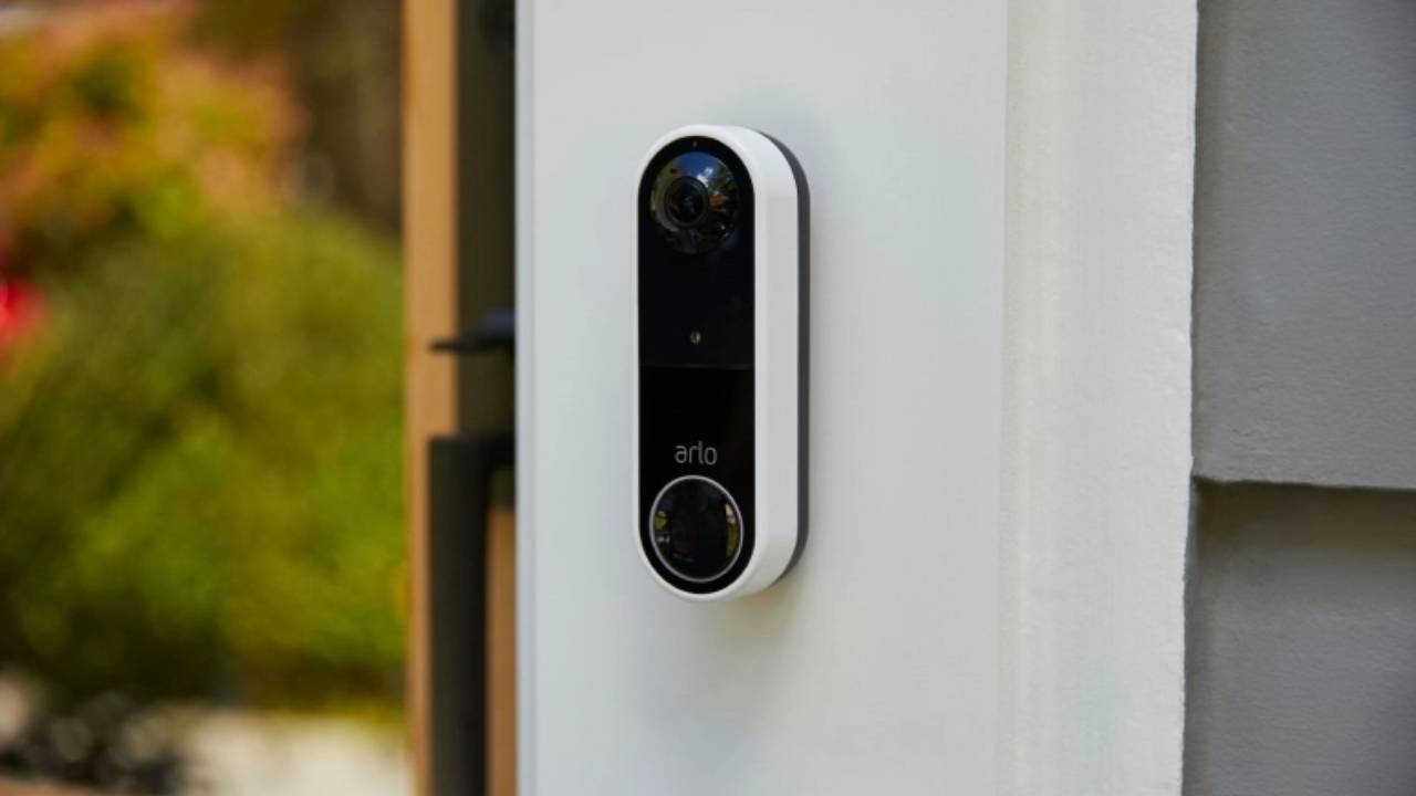 Arlo home security system video doorbell